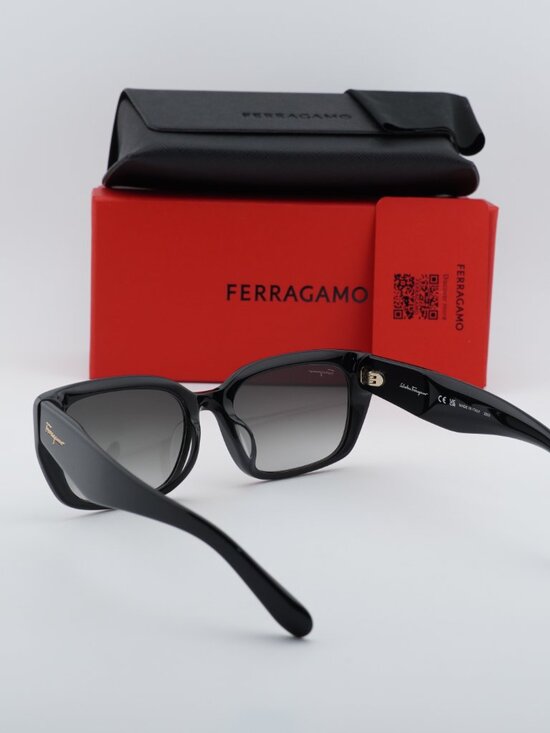 Salvatore Ferragamo SF1094SLB 001 Square Sunglasses - Black  display picture 2